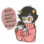  2014 carrying dancestors fullres grubs kankri_vantas karkat_vantas q-dormir starter_outfit text vantases word_balloon 