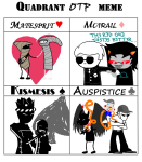  2011 agent_uniform archagent arms_crossed art_meme ashenrom black_queen blackrom bq bro checkmates clubs coolkids crown dave_strider diamond four_aces_suited fullres heart impalement jack_noir jaggy_lines licking lil_cal mayor_sash oddconrad palerom peregrine_mendicant pm queen's_dress queen_of_spades redrom shipping spade starter_outfit terezi_pyrope text wayward_vagabond wv 