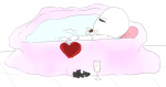  2014 alcohol bathing bathtub beverage candy food fullres lying ms_paint no_hat nudity scotty_dog solo strawbkiwijuice 