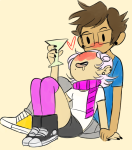  alcohol blush body_modification breathalyzer cocktail_glass deleted_source gummypeen heart john_egbert redrom request roxy&#039;s_striped_scarf roxy_lalonde shipping starter_outfit 