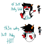  2021 aranea_serket blush comic dancestors fullres jaggy_lines latula_pyrope mindfang_dress no_glasses redrom shipping shitty-aranea-daily starter_outfit tarantula text the_truth 