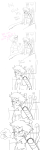  2013 artificial_limb bed comic facial_hair fullres grayscale humanized jack_noir jaggy_lines monochrome ms_paint no_hat paint_it_black redrom roboslick scars shipping sitting sketch spades_slick sweat text thought_balloon toonysart 