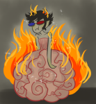   crossdressing fashion formal land_of_brains_and_fire saccharinesylph sollux_captor solo 