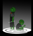  2022 caliborn calliope dead fullres godtier jaggy_lines meraki-sunset muse sitting space_aspect starter_outfit white_wand 