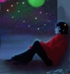 2013 admantist dancestors dream_ghost fullres green_moon kankri_vantas night pink_moon sitting solo stars starter_outfit 