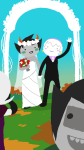  2016 blush fashion flash_asset flower_crown flowers formal fullres holding_hands jaggy_lines john_egbert kanaya_maryam paperseverywhere redrom rose_lalonde rosemary roxy_lalonde selfie shipping wedding 