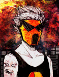  dirk_strider gasmask headshot marrionettekind solo strong_outfit strong_tanktop 