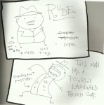 2010 ace_dick fullres grayscale mspandrew official_merch problem_sleuth problem_sleuth_(adventure) text unpleasant_note