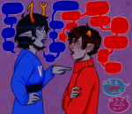  2026 6lah8lah aranea_serket arms_crossed blackrom body_modification dancestors dream_ghost fullres kankri_vantas latula_pyrope meenah_peixes profile shipping spiders starter_outfit strawberriedmeadows sweat word_balloon zodiac_symbol 