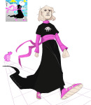 2023 black_squiddle_dress consorts joshevethat land_of_light_and_rain panel_redraw rose_lalonde turtles