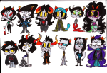  alternians aradia_megido equius_zahhak eridan_ampora feferi_peixes fetus gamzee_makara kanaya_maryam karkat_vantas nepeta_leijon sollux_captor tavros_nitram terezi_pyrope vriska_serket 