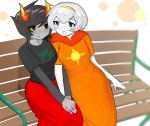  2024 blush fullres godtier kanaya_maryam light_aspect omoti redrom rose_lalonde rosemary seer shipping sitting starter_outfit 