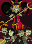  2015 binoculars body_modification dammek flashlight fullres hiveswap joey_claire jude_harley mrmaccoffelatel starter_outfit sweat trizza&#039;s_trident trizza_tethis xefros_tritoh 