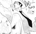  2026 bro cultisthell dad dave_strider fullres grayscale john_egbert monochrome pipe scars smoking spade starter_outfit text 