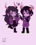 ! 2025 aquamarines blush body_modification cridea_jeevik diamond fullres hiveswap holding_hands kalian_delfin palerom shinnyshining shipping starter_outfit