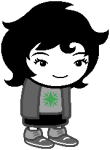  2017 fullres hiveswap jaggy_lines joey_claire saeronovace solo sprite_mode starter_outfit transparent