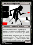 archagent card crossover crows draconian_dignitary magic_the_gathering solo text