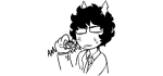 2018 bana fullres galekh_xigisi grayscale headshot hiveswap monochrome size_difference starter_outfit sweat tagora_gorjek text
