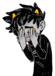  crying harshwhimsy karkat_vantas request solo 