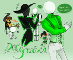  2021 ancestors andrew_hussie art_dump back_angle bq broom carrying doc_scratch fashion fullres godtier snowman space_aspect starter_outfit text the_handmaid waste word_balloon young_handmaid zzoupz 