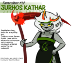 2025 aspect_symbol fantroll fullres iceflower99 jaggy_lines language:alternian scythe solo text time_aspect translated weapon