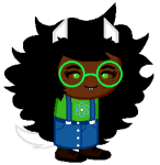  2019 alternate_hair dawndoodle dogtail dogtier fashion freckles fullres green_atom_shirt jade_harley jaggy_lines solo sprite_mode starter_outfit transparent 