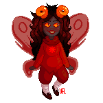  2016 animated aradia_megido fullres godtier maid pixel solo time_aspect transparent veri 