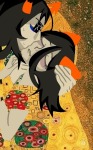 1s_th1s_you 2025 casual crossover equius_zahhak fantroll fashion fine_art fullres image_manipulation keksuffer kiss profile redrom shipping sweat the_kiss_(painting)