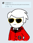  2026 dave_strider frigiddoctoratus fullres image_manipulation jaggy_lines red_plush_puppet_tux scribble_mode solo text 