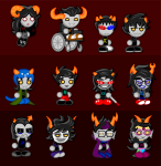  2011 alternians aradia_megido artificial_limb cat_hat chibi dead_aradia dream_ghost equius_zahhak eridan_ampora feferi_peixes fullres gamzee_makara illegal_vriska kanaya_maryam karkat_vantas legendaryfrog midair nepeta_leijon sitting sollux_captor starter_outfit tavros_nitram terezi_pyrope vriska_serket walking_cane wheelchair 