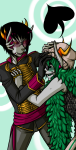  2011 blackrom bloodswap blush body_modification dubcon eridan_ampora erisol fashion fullres pride shipping sollux_captor spade 