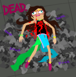  bilbo-swwaggins blood crying dead feferi_peixes gore honk horn_pile humanized image_manipulation rubber_horn solo 