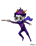 2013 666bot animated empiricist&#039;s_wand eridan_ampora fullres midair pixel solo starter_outfit transparent