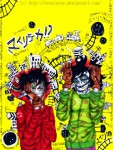 2011 crossover eyestrain fashion fullres gamzee_makara karkat_vantas kenshi_yonezu kristall-droppar language:japanese matryoshka text vocaloid