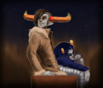 2011 alternate_hair artificial_limb body_modification equius_zahhak fashion fullres lance_armstrong night robolegs shipping sitting stars tavros_nitram vouloir