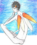  2010 back_angle fullres karkat_vantas no_shirt shaon solo speculative_design transparent wings_only 