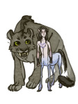  animalstuck au centaurs equius_zahhak meowrails mythologystuck nepeta_leijon roachpatrol 