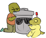 ! 2015 agpicklefeet babies biting blush fanoffspring fullres kneeling shark_bros sitting