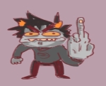  2022 bad_quality fullres karkat_vantas skolopendros solo starter_outfit the_finger 