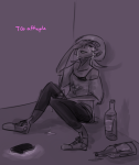  alcohol cocktail_glass crying lyssylfen roxy_lalonde sitting solo 