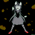  2025 8bitkitten dogtier fullres godtier jade_harley jaggy_lines midair panel_redraw solo space_aspect witch 