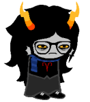  anonymous_artist cosplay deleted_source eridan_ampora solo sprite_mode 