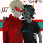  coolkids dave_strider glassesswap godtier heart knight madsadmoose redrom shipping terezi_pyrope time_aspect 