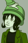  au hat head_out_of_frame headshot nepeta_leijon pickle_inspector problem_sleuth_(adventure) request stabdads violinistsmetronome 