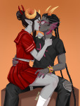 2026 alinajames blackrom body_modification damara_megido dancestors fullres gills kiss koi_fish meenah_peixes shipping sitting starter_outfit