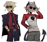  2026 blackoutbruh clothingswap crossover dave_strider fullres helltaker red_baseball_tee stars 