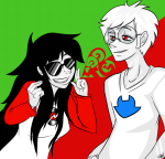  2011 clothingswap cupcakekyo dave_strider fullres glassesswap heart jade_harley red_baseball_tee starter_outfit 