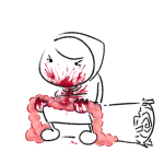 2024 blood catherineorcy fullres gore grayscale highlight_color ms_paint sitting