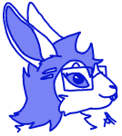 2026 animalstuck anthro fullres headshot jaggy_lines john_egbert lineart monochrome profile rule63 scoundrellyfeline solo transparent