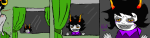 2012 ancestors apricots-from-nara bard codtier comic crying fullres gamzee_makara head_out_of_frame jaggy_lines lord_english nudity rage_aspect redrom scars shipping sober_gamzee text the_handmaid timely_mistress